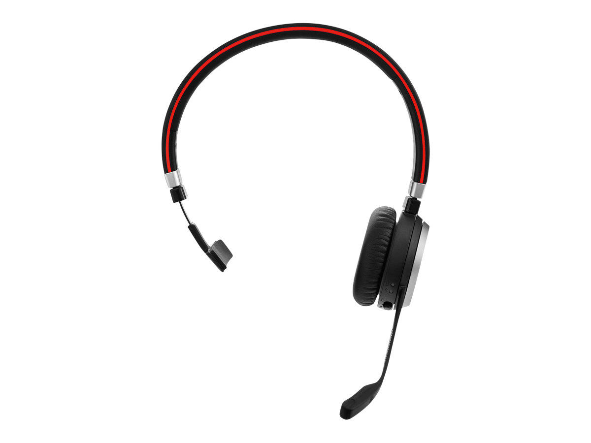 Køb Headset Jabra Evolve 65 MS Mono med laderstander hos Hertels